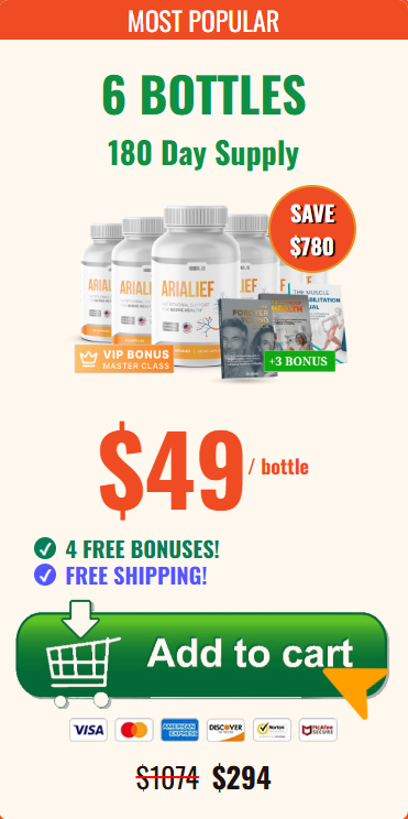 Arialief 6 Bottle Package